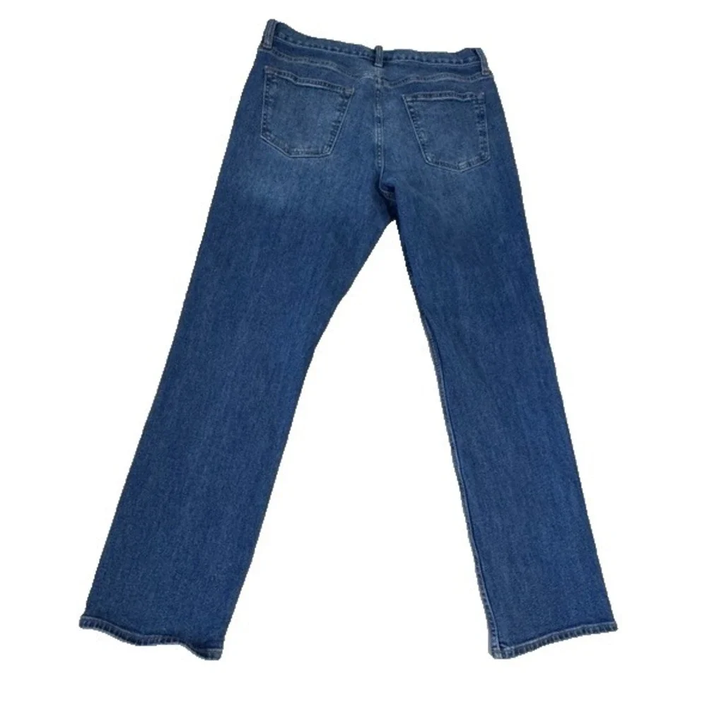 Old Navy Jeans Mens 34x32 Blue Cotton Denim Straight Leg Casual Workwear Outdoor